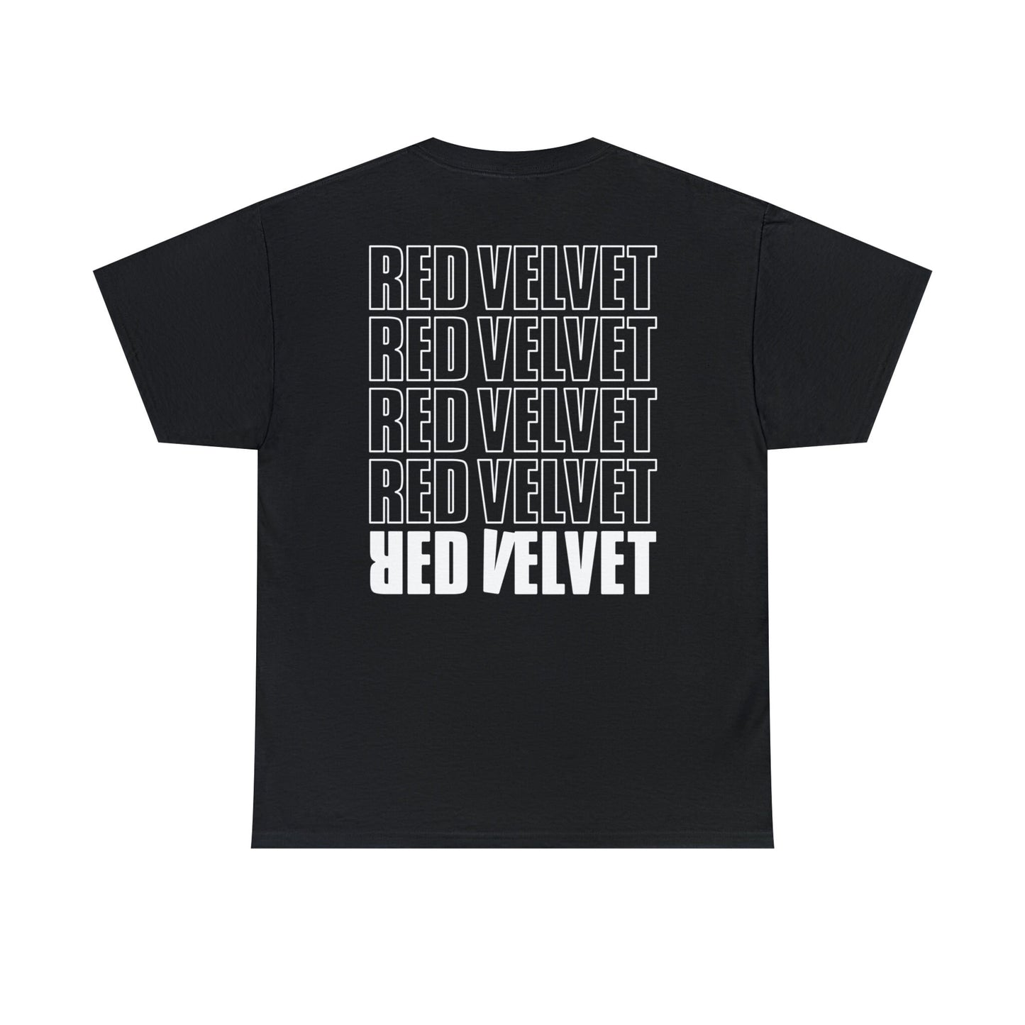 RED VELVET La Rouge Tour Crew T-Shirt / 2019 Irene Seulgi Wendy Joy Yeri 90S K-Pop SM Ent Psycho Reve Reveluv Fan Merch Gift Tee Shirt