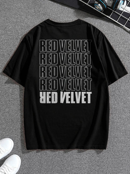 RED VELVET La Rouge Tour Crew T-Shirt / 2019 Irene Seulgi Wendy Joy Yeri 90S K-Pop SM Ent Psycho Reve Reveluv Fan Merch Gift Tee Shirt