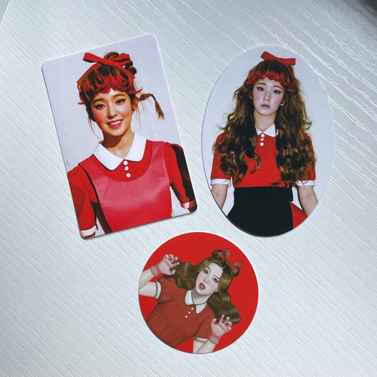 Red Velvet Irene the Red Official Sticker Set Photocard