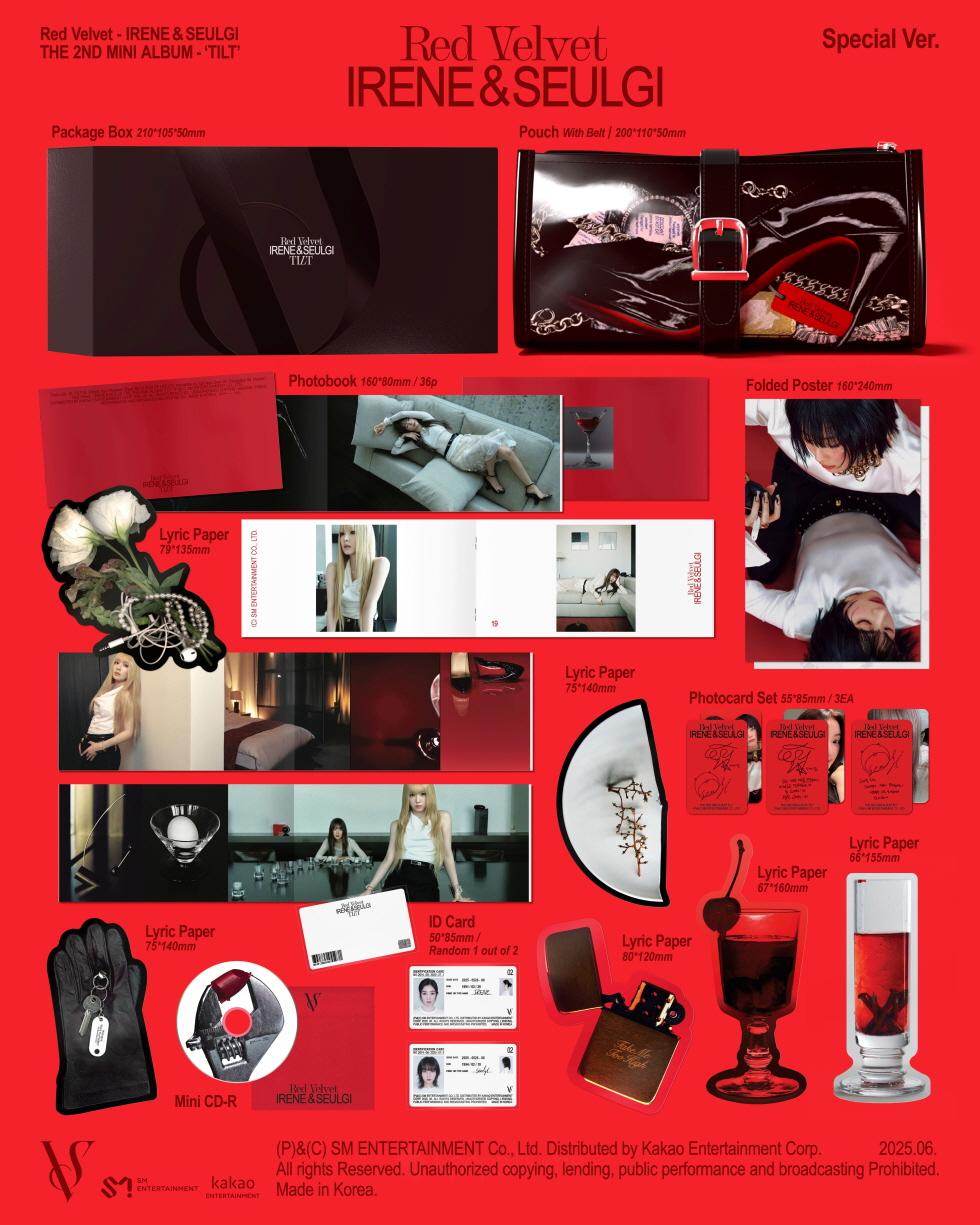 IRENE & SEULGI (Red Velvet) - [TILT] 2Nd Mini Album LIMITED Edition SPECIAL Version