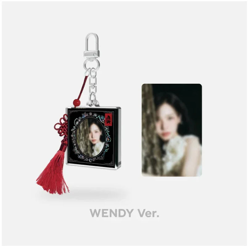 RED VELVET - CHILL KILL FRAME PHOTO KEYRING [BLACK]