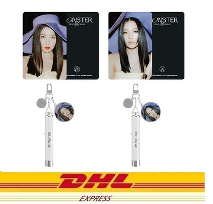 Red Velvet Monster IRENE SEULGI Photocard Projection Key Ring Official EXPRESS