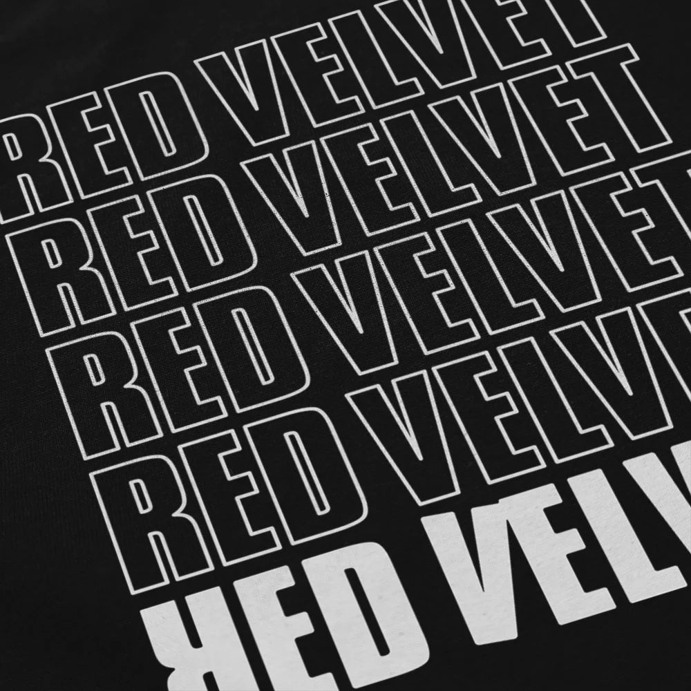 RED VELVET La Rouge Tour Crew T-Shirt / 2019 Irene Seulgi Wendy Joy Yeri 90S K-Pop SM Ent Psycho Reve Reveluv Fan Merch Gift Tee Shirt