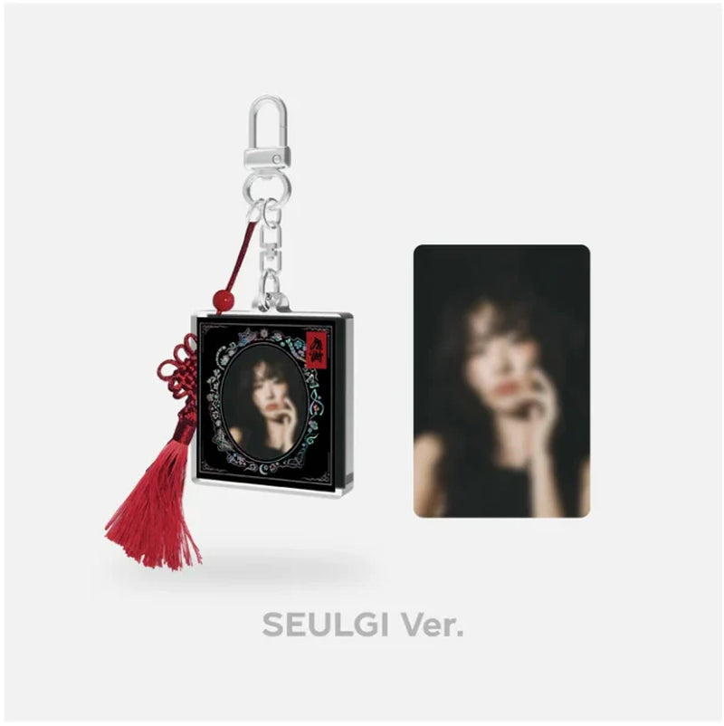 RED VELVET - CHILL KILL FRAME PHOTO KEYRING [BLACK]