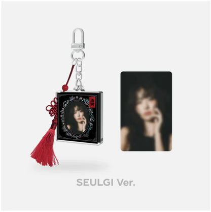 RED VELVET - CHILL KILL FRAME PHOTO KEYRING [BLACK]