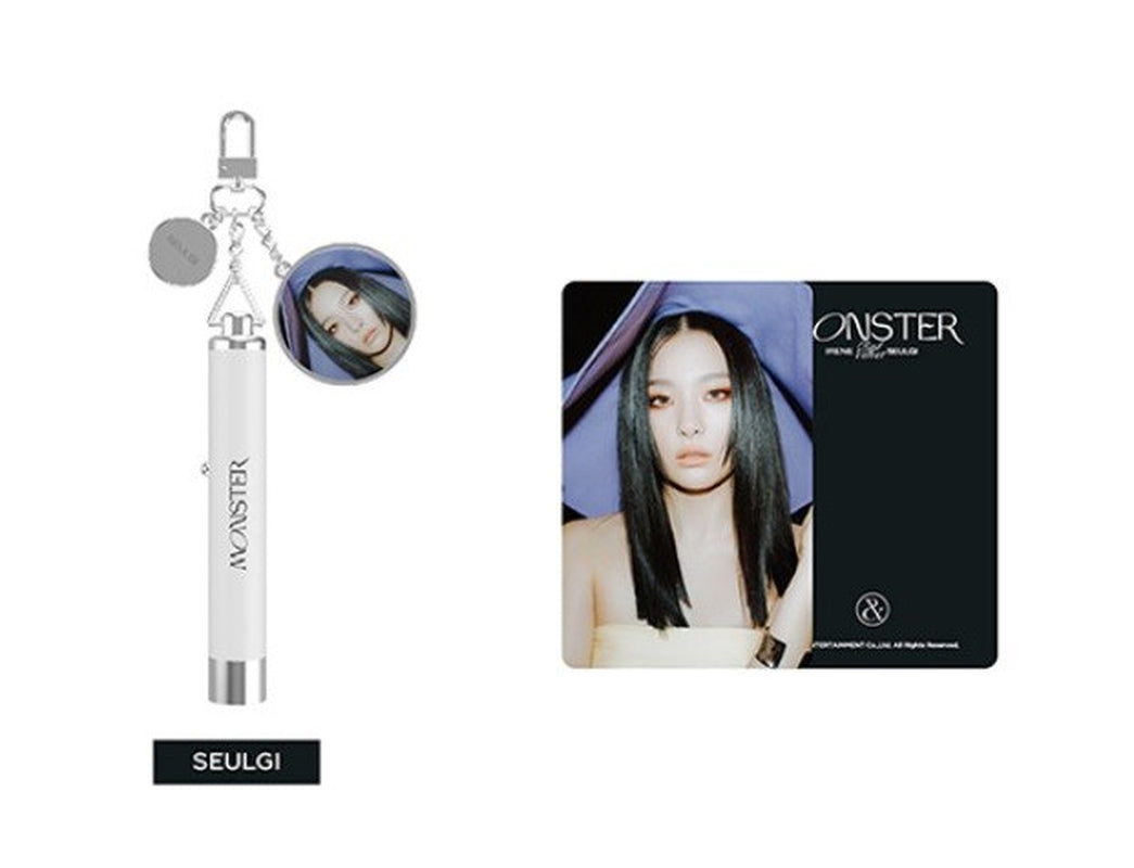 Red Velvet Monster IRENE SEULGI Photocard Projection Key Ring Official EXPRESS