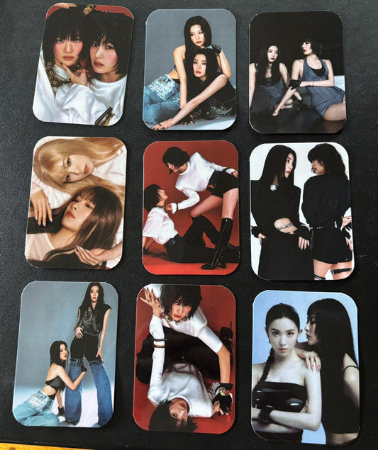 Kpop Irene & Seulgi Red Velvet Photocards (Tilt Era A)